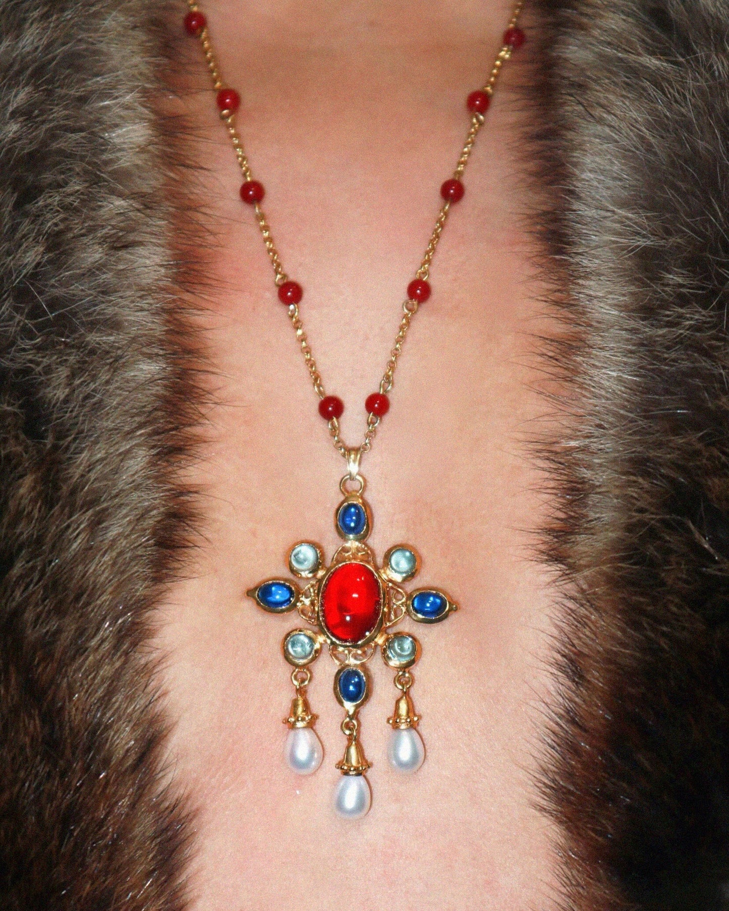 Ruby Empress Necklace