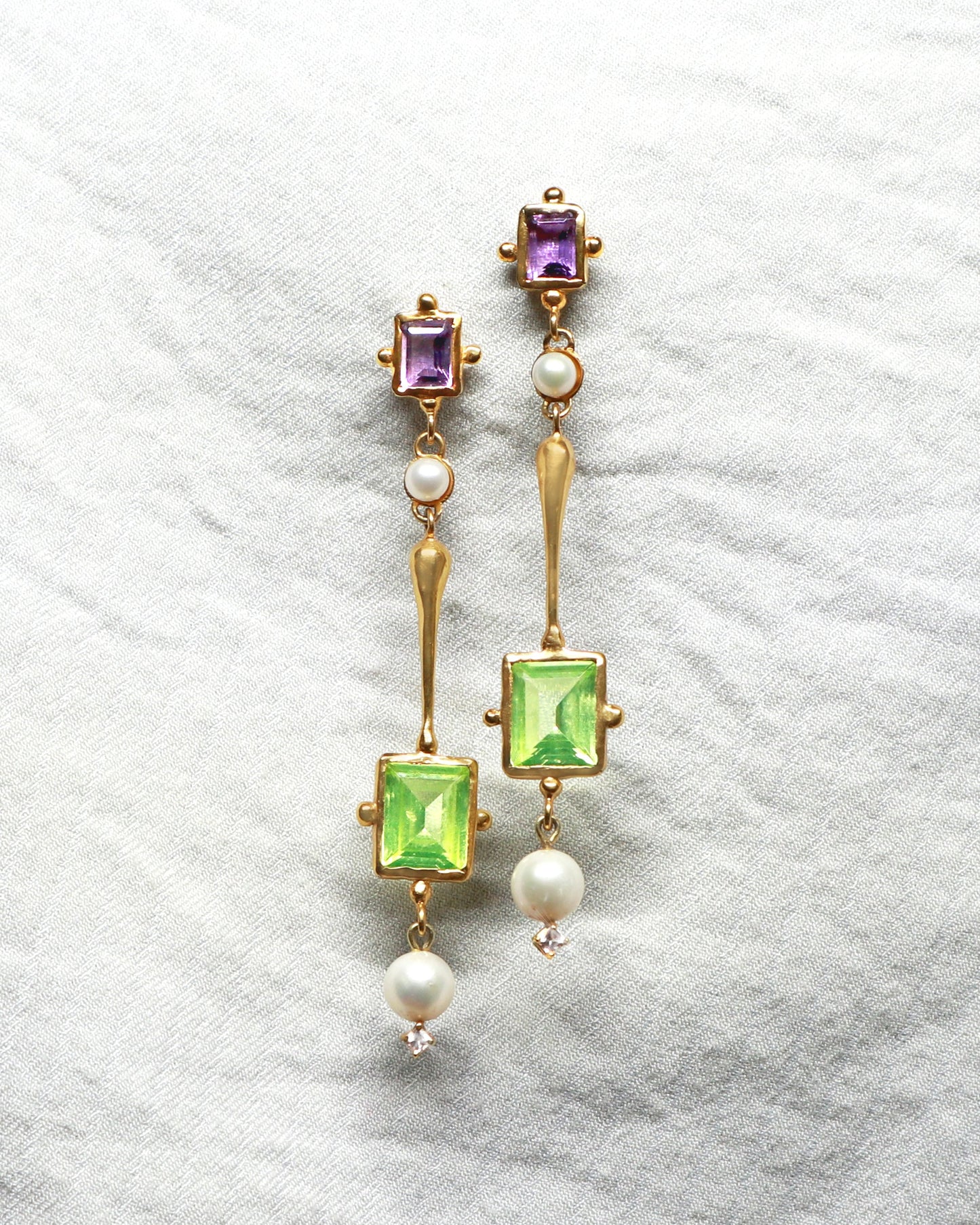 Violet Mist Earrings