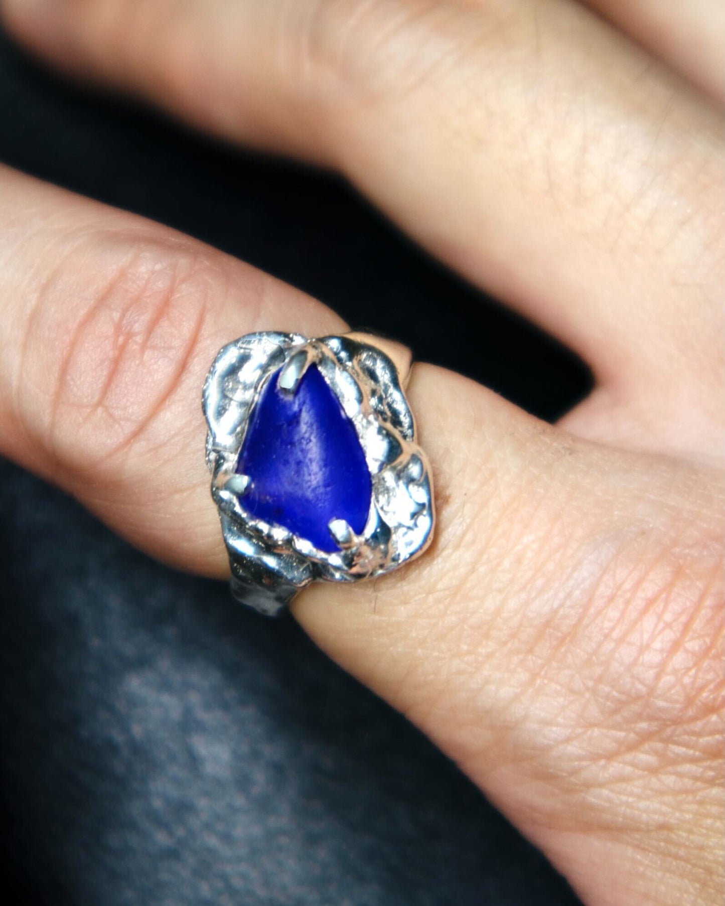 Gaspé Tide Ring - Cobalt