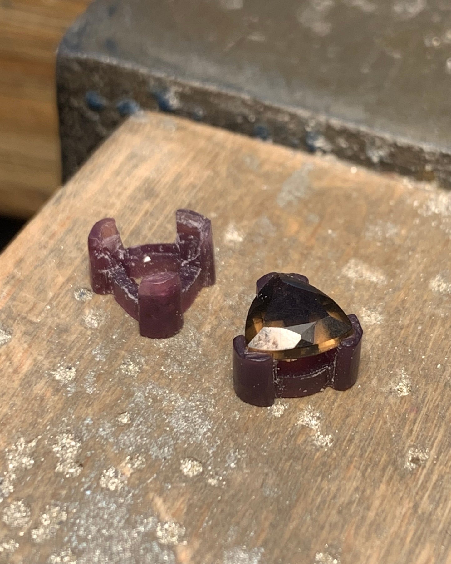 Smokey Quartz Studs