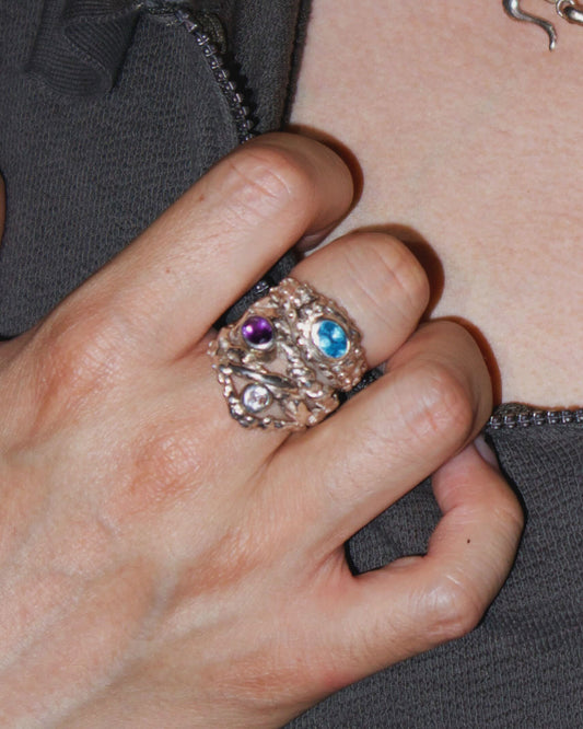 Multi-Gem Ring
